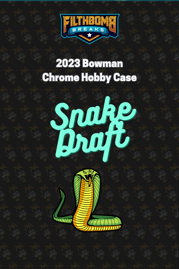 2023 Bowman Chrome MLB Hobby Case - Random Team - A3583