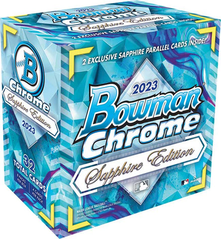 2023 Bowman Chrome Sapphire Full Case Break - Pick Your Team- A3937