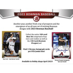 FACEBOOK EXCLUSIVE 2023 Bowman MLB 8 Jumbo Box Full Case Break - Pick Your Team #15 - A3373