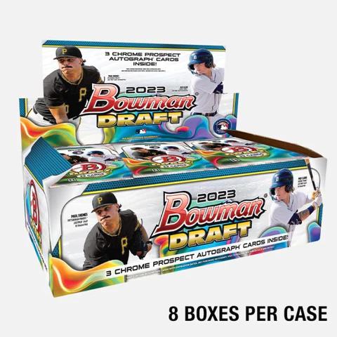 2023 Bowman Draft Jumbo Full Case Break - Pick Your Team - A4168