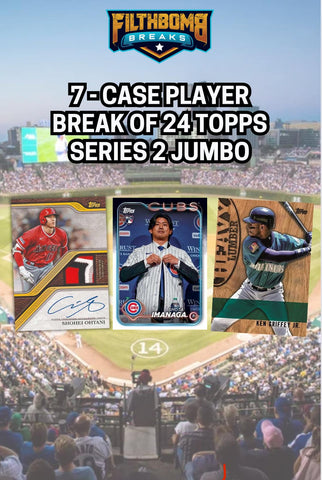 2024 Topps Series 2 Jumbo 7 Case Break - Pick Your Player - A4053