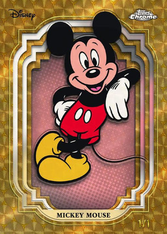 2024 Topps Chrome Disney Full Case Break - Pick Your Character - A4173