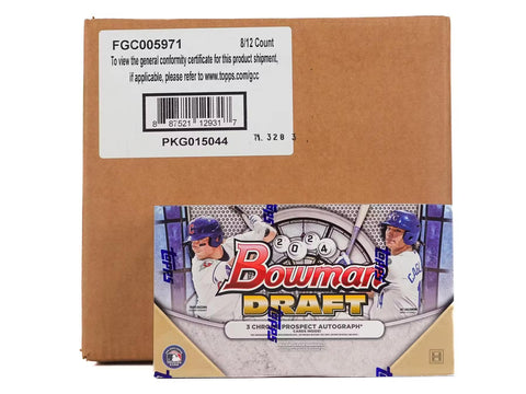 2024 Bowman Draft Jumbo Full Case Break - Random Teams - A4221