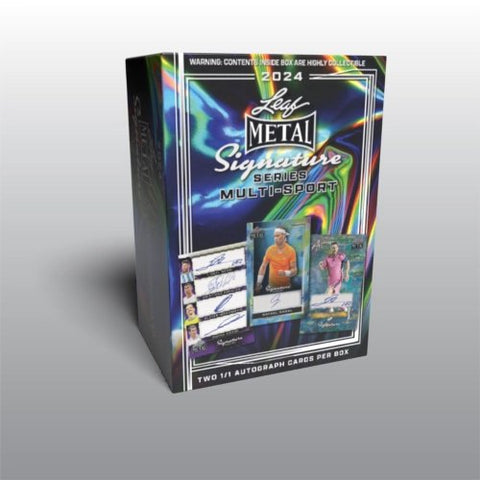 2024 Leaf Metal Signature Series 10 Box Full Case Break - Hit Draft - A4012