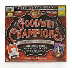 2018 Upper Deck Goodwin Champions Hobby Box- SEALED PRODUCT