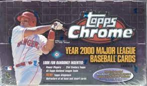 2000 Topps Chrome Series 1 Baseball Hobby Box- SEALED PRODUCT