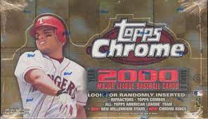 2000 Topps Chrome Baseball Series 2 Hobby Box- SEALED PRODUCT