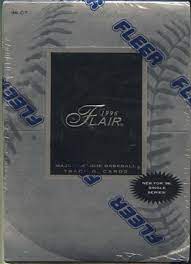 1996 Fleer Flair Baseball Retail Box- SEALED PRODUCT