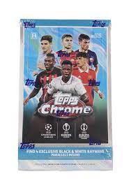2022/23 Topps UEFA Club Competitions Chrome Soccer Lite Box- SEALED PRODUCT
