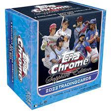 2022 Topps Chrome Sapphire Edition Baseball Box- SEALED PRODUCT