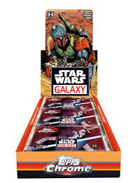 2023 Topps Star Wars Chrome Galaxy Hobby Box- SEALED PRODUCT