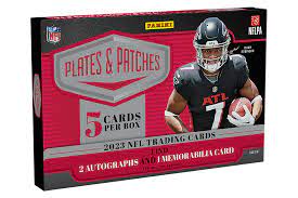 2023 Panini Plates & Patches Football Hobby Box- SEALED PRODUCT