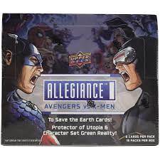 Marvel Allegiance: Avengers vs. X-Men Hobby Box (Upper Deck)- SEALED PRODUCT- READ DESCRIPTION