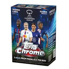 2022/23 Topps Chrome UEFA Women's Champions League Soccer Blaster Box- SEALED PRODUCT