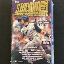 1999 Topps Stadium Club Series 2 Baseball Hobby Box- SEALED PRODUCT