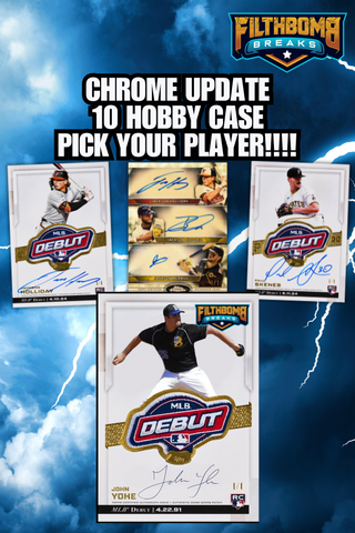 2024 Topps Chrome Update Hobby 10 Case Break - Pick Your Player - A4177