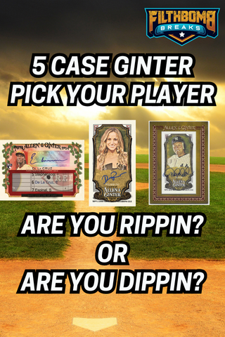 2024 Allen & Ginter 5 Case Break - Pick Your Player - A4171