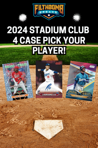 2024 Stadium Club 4 Case Break - Pick Your Player - A4174