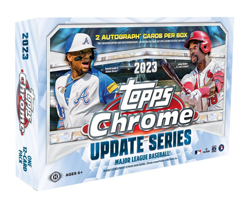 2023 Topps Chrome Update Series Baseball Breaker's Delight Box- SEALED PRODUCT