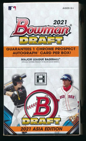 2021 Bowman Draft Asia 1/2 Case - Pick Your Team- A3936