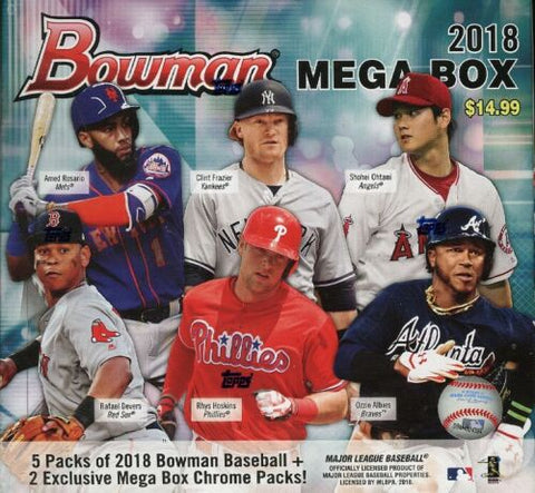 2018 Bowman Mega Box Baseball Box- SEALED PRODUCT