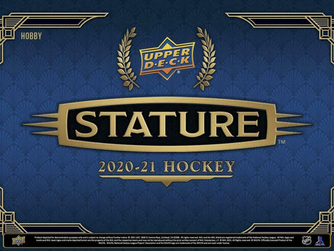 2020/21 Upper Deck Stature Hockey Hobby Box- SEALED PRODUCT