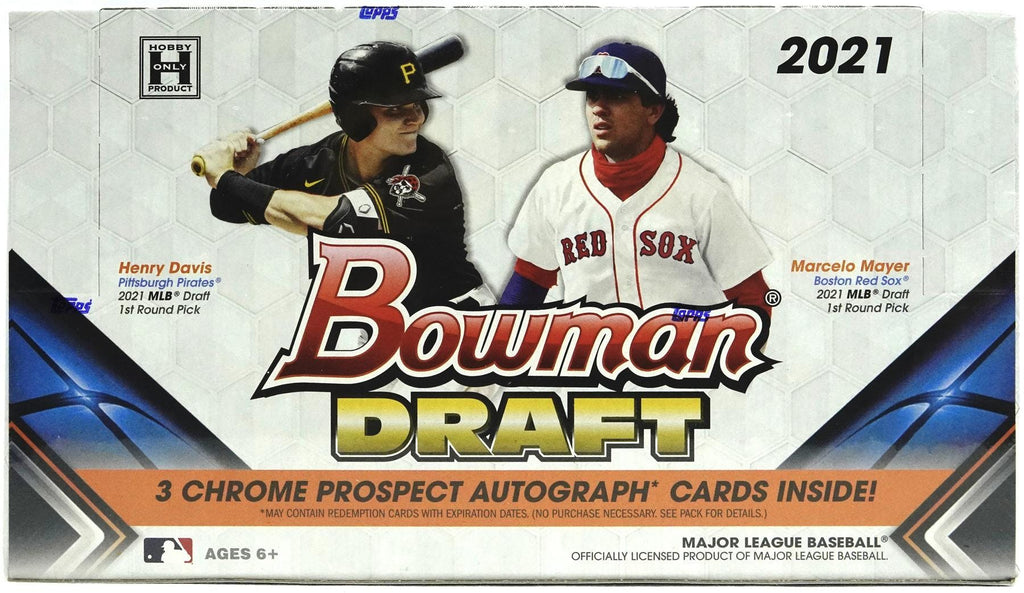 2021 Bowman Draft Baseball Jumbo Box- SEALED PRODUCT – Filthbomb