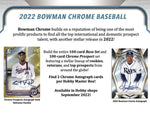 2022 Bowman Chrome MLB 12 Hobby Box Full Case Break - Pick Your Team #14 - A3058