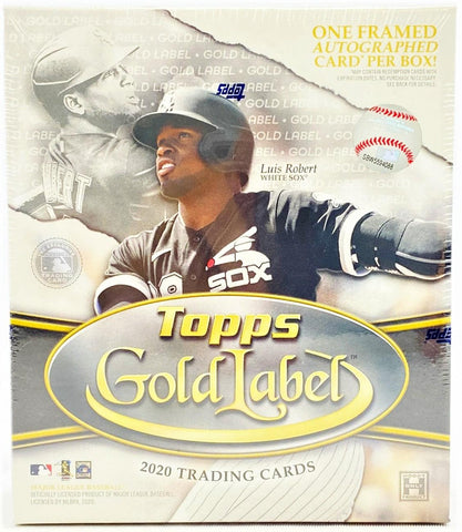 2020 Topps Gold Label Baseball Hobby Box - SEALED PRODUCT