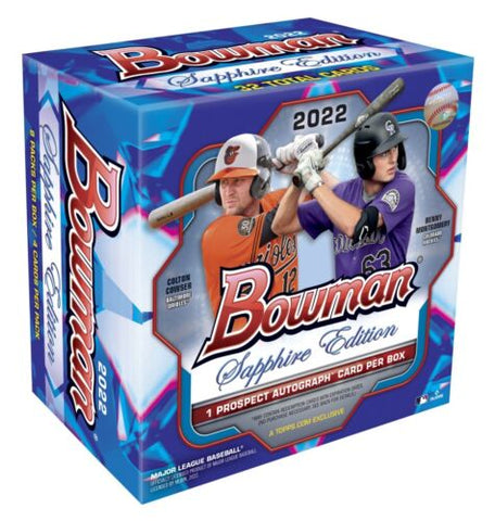 2022 Bowman Baseball Sapphire Edition Box- SEALED PRODUCT