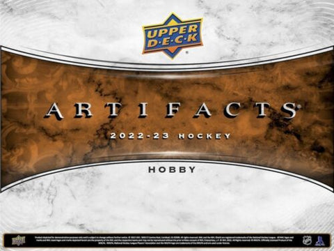 2022/23 Upper Deck Artifacts Hockey Hobby Box- SEALED PRODUCT- READ DESCRIPTION